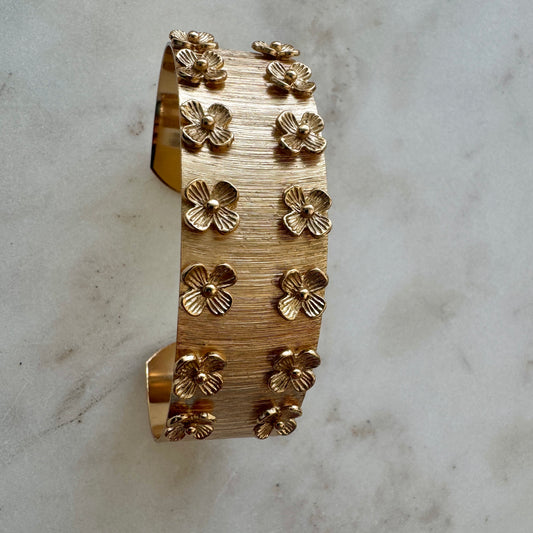 Pulsera Bouquet – Baño de Oro