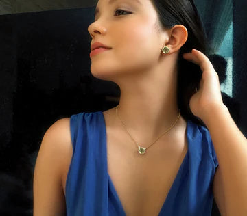 Aros Signature Yellow Light Citrine Small | Vianna Fashion | Vermeil