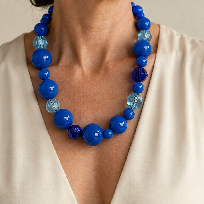 Collar Baco Ocean – detalle – Trovare Chile