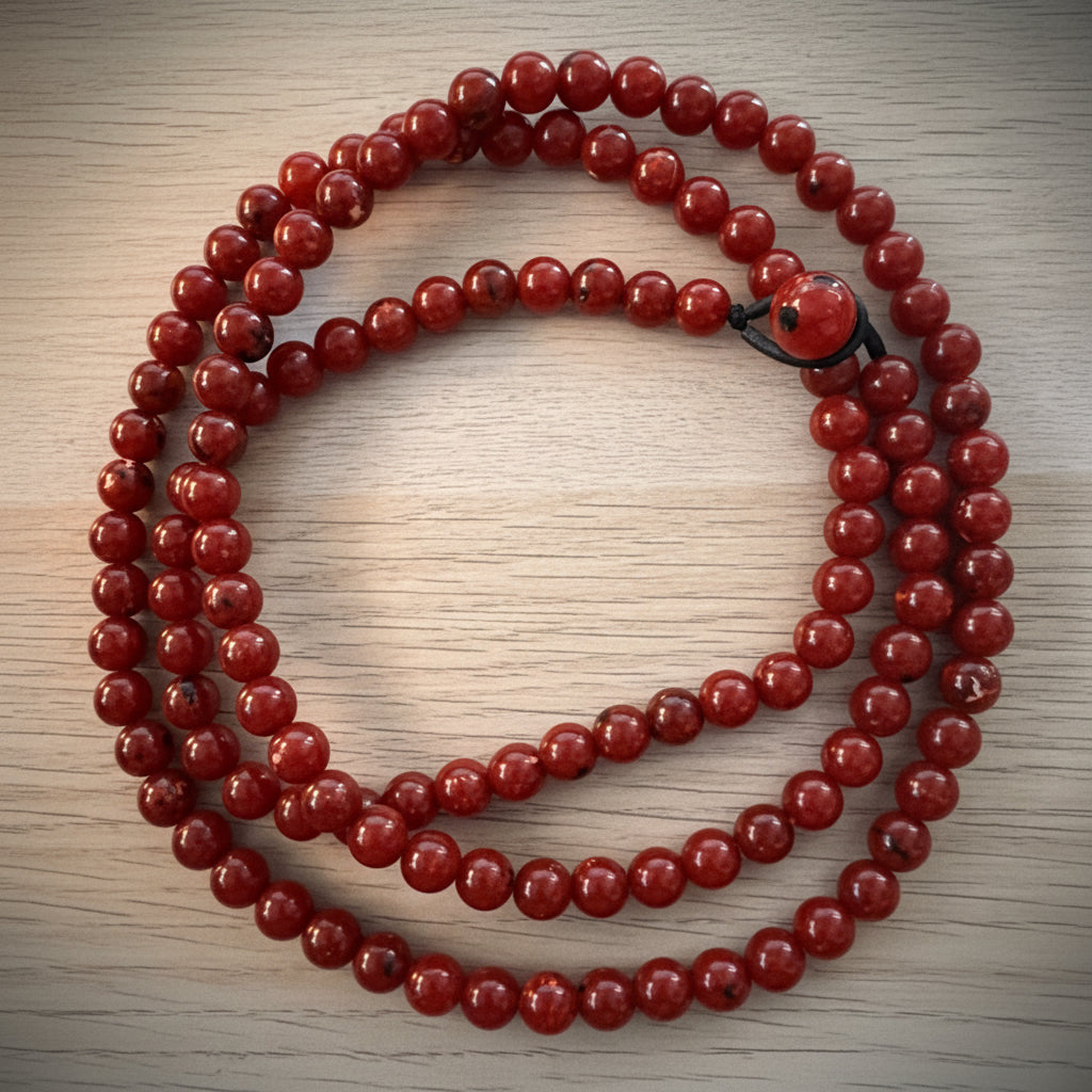 Collar resina Corallo