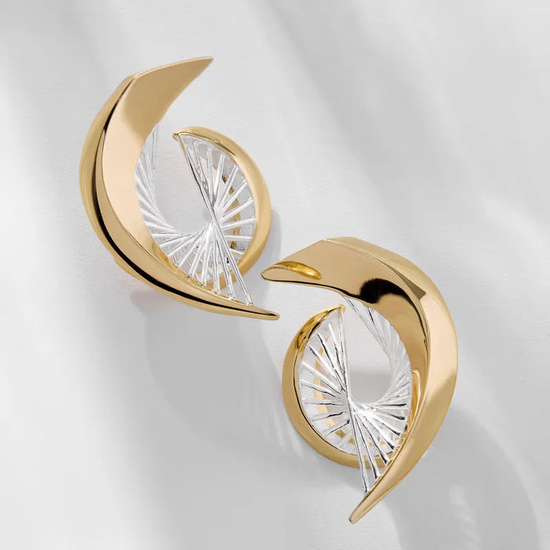 Aros Vértil – Colección Corpo e Alma | Bañado en Oro