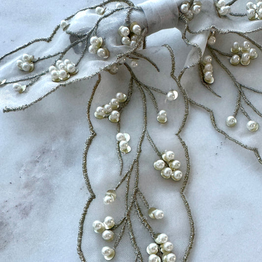 Traba de Pelo Venecia White