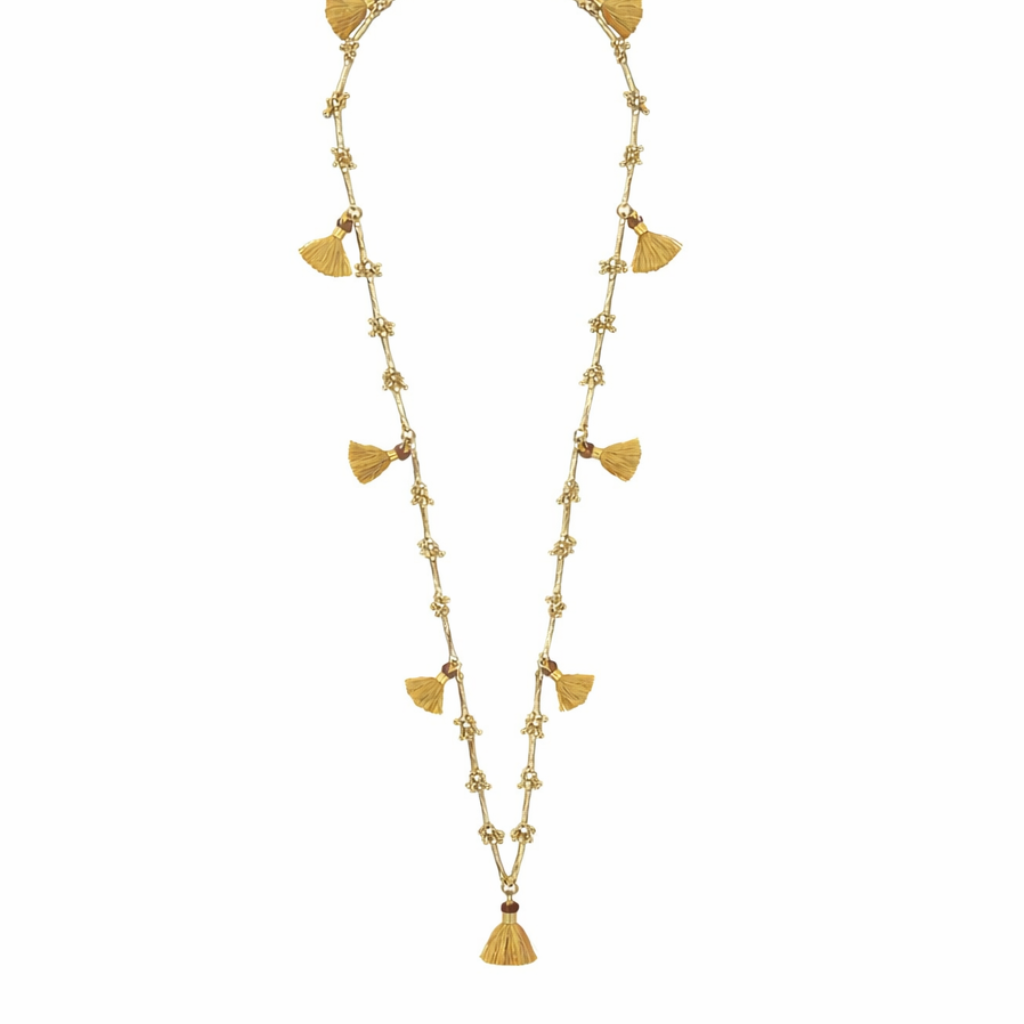 Collar Fulj Café · Lujo Artesanal