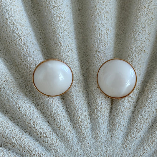 Aros Valentina blanco – vista adicional