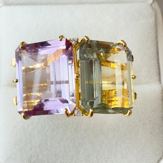 Anillo Coluna – Colección Vianna Fashion | Vermeil