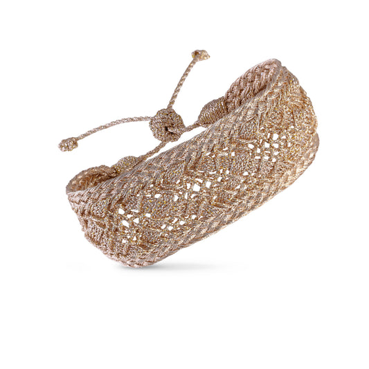 Pulsera Nawra Rose Gold calado marroquí – Trovare Chile
