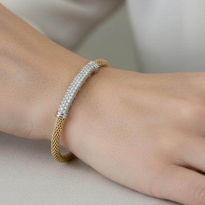 Pulsera Tubogas plata 925 – vista adicional