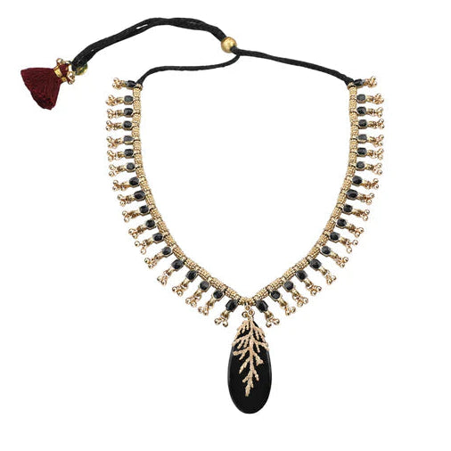 collar negro ajustable india