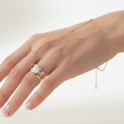 Pulsera de mano dorada – Trovare Chile