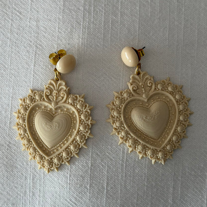 Aros Cuore de resina – detalle – Trovare Chile