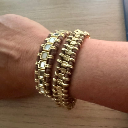 Pulsera Mirror Doble