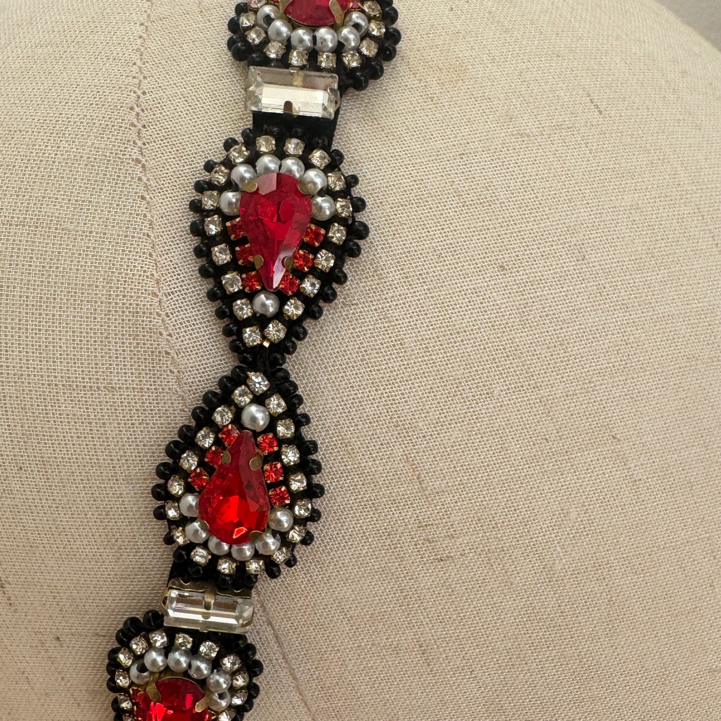 Cintillo Cristal Rojo