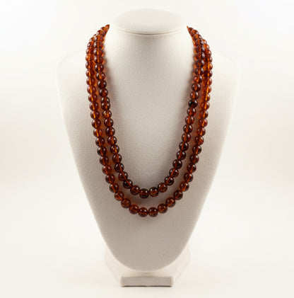 Collar resina largo Corallo