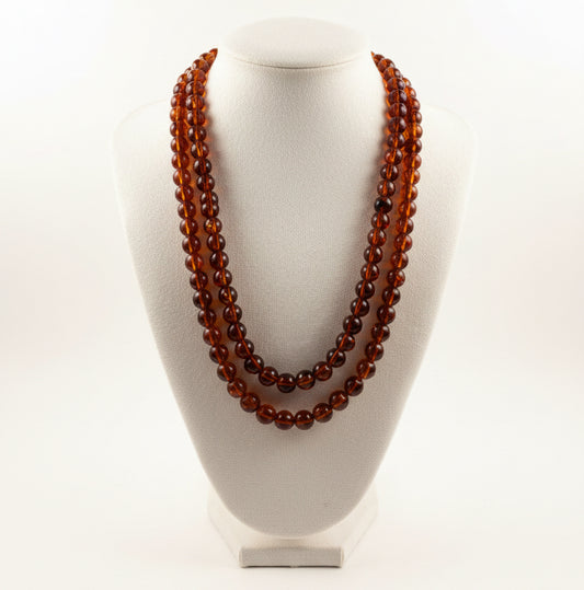 Collar resina largo Corallo