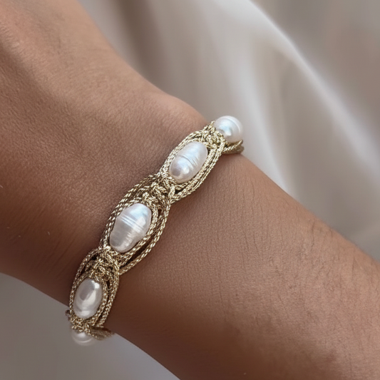 Pulsera Maxi Anara sfifa con perlas – Maayäz Marruecos – Trovare Chile