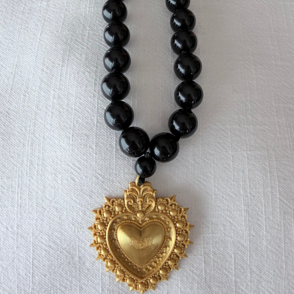 Collar Cuore Resina Italiana