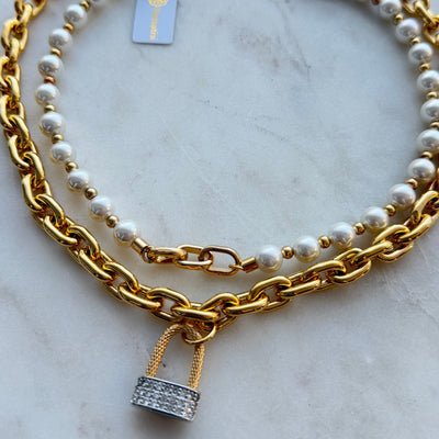 Collar Isabella Pearl Lock – vista adicional