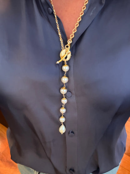 Collar Lago Alba – Encanto Veneciano con Perlas y Oro