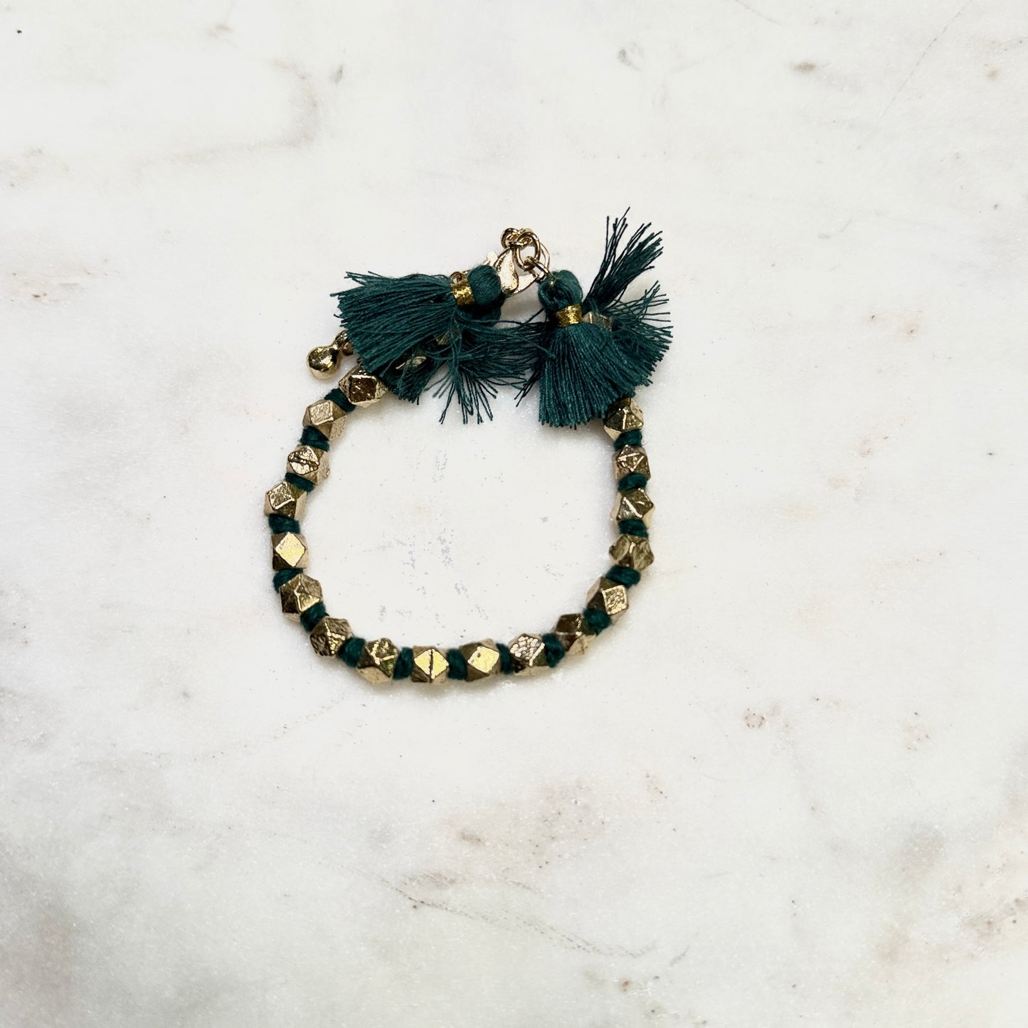 Brazalete Fuljhadi Magic Verde · Lujo Artesanal
