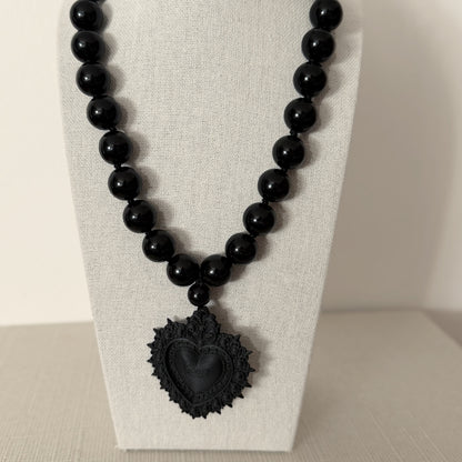 Collar Cuore de resina – vista 6 – Trovare Chile