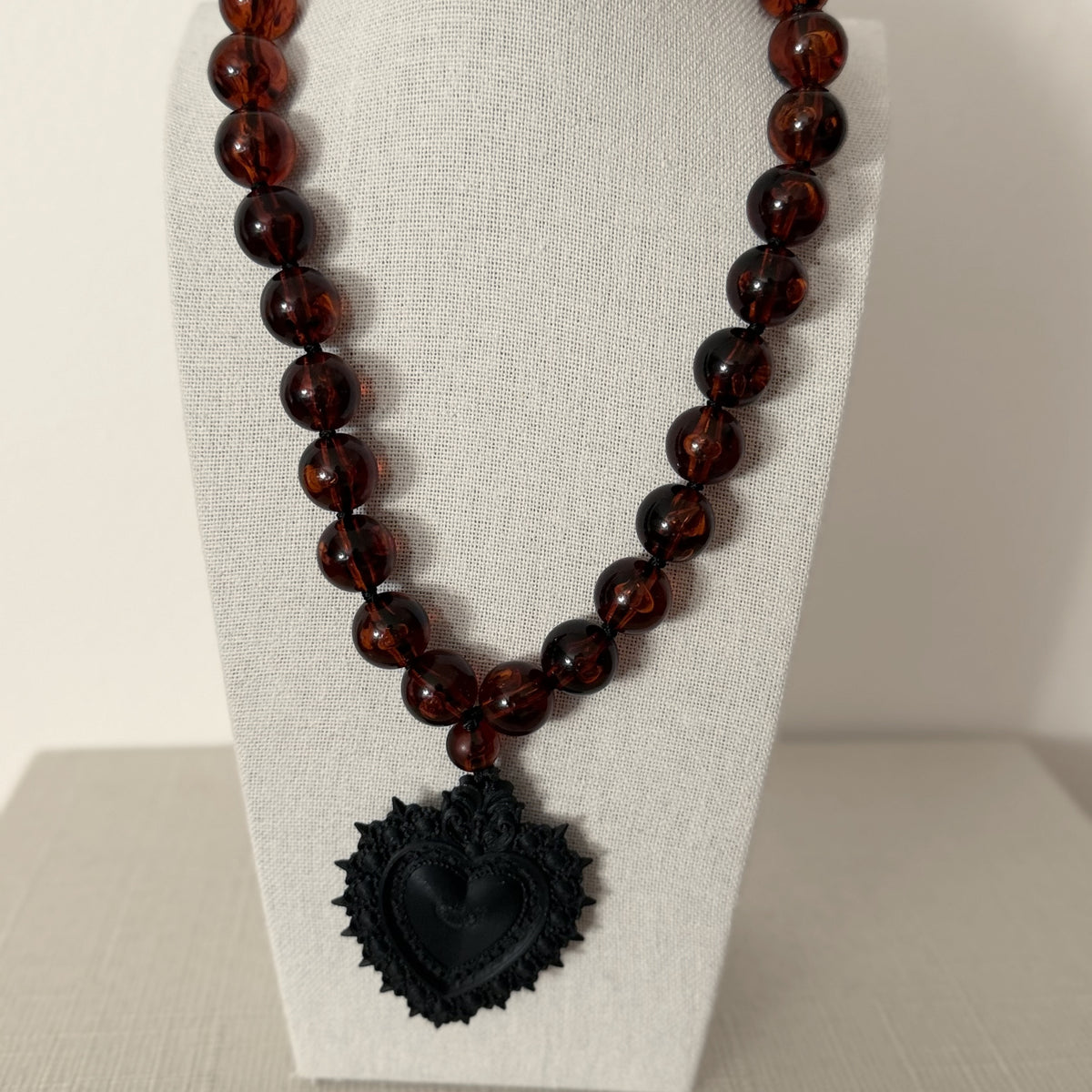 Collar Cuore Tartaruga – detalle – Trovare Chile