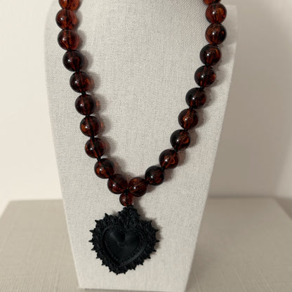 Collar Cuore Tartaruga – detalle – Trovare Chile