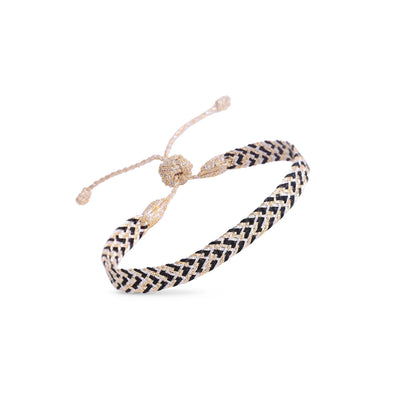 Pulsera Ania Nº2 – tejido sfifa a color · hecha a mano en Marruecos