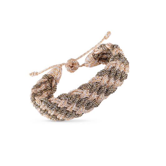 Pulsera Diyah Nº2 Peach Silver sfifa – Trovare Chile