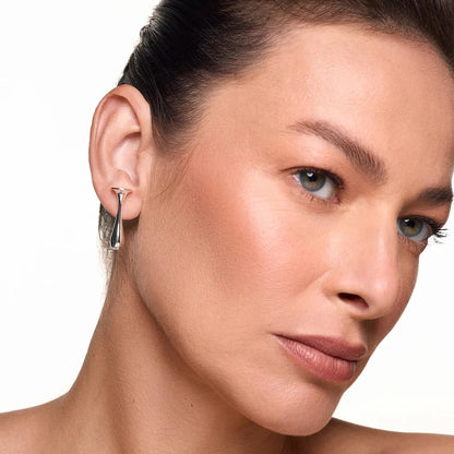 Aros Chuvisco S bañados en oro y plata, diseño minimalista contemporáneo – Trovare Chile
