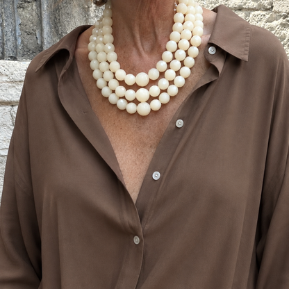 Collar Sfaccetta resina facetada – vista 3 – Trovare Chile