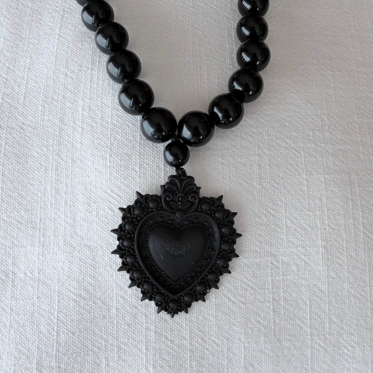 Collar Cuore Resina Italiana