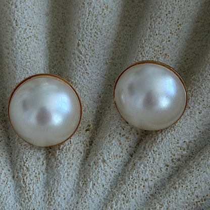 Aros Valentina Perla Resina