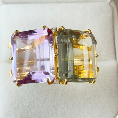 Anillo Coluna – Colección Vianna Fashion | Vermeil