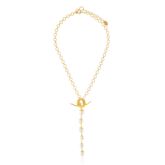 Collar Lago Alba – Encanto Veneciano con Perlas y Oro