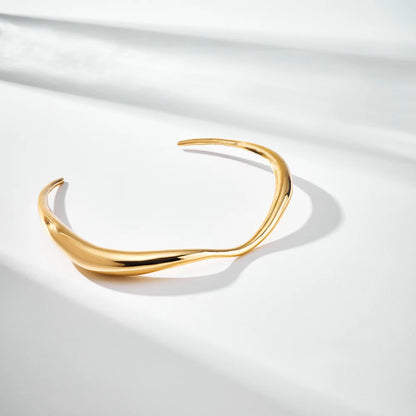 Choker Hanna Essencial dorado en baño de oro 18k (4 micras) – Anna Prata | Trovare Chile