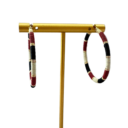 Aros Argollas Calm - fibra natural