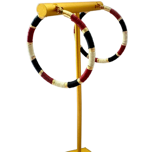 Aros Argollas Calm - fibra natural