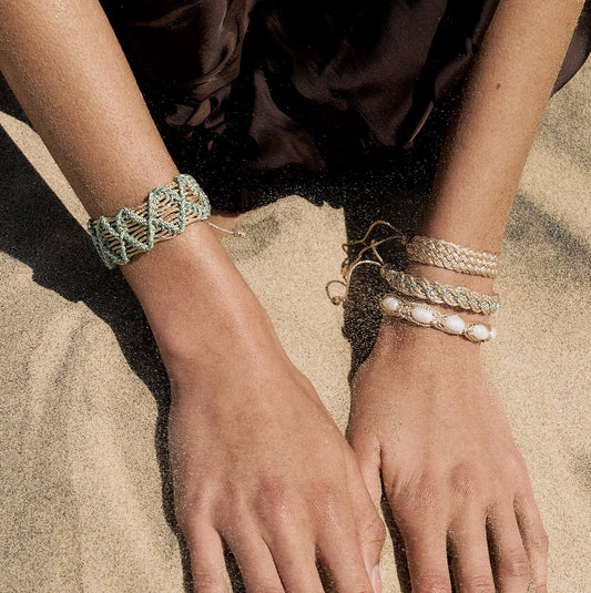 Pulsera Maxi Anara – Sfifa Marroquí con Perlas