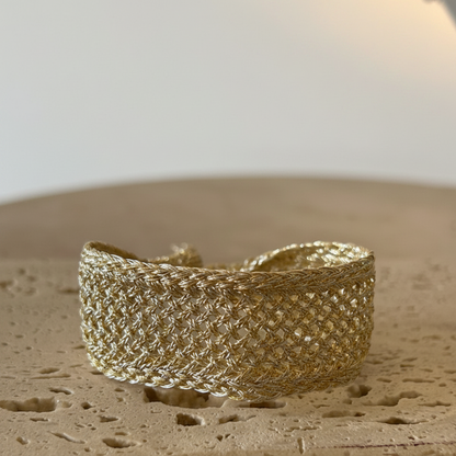 Pulsera Maxi Nyla Gold Silver – vista 2 – Trovare Chile