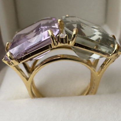 Anillo Coluna – Colección Vianna Fashion | Vermeil