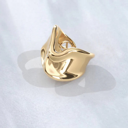 anillo falange midi mujer elegante diseño minimalista moderno chile