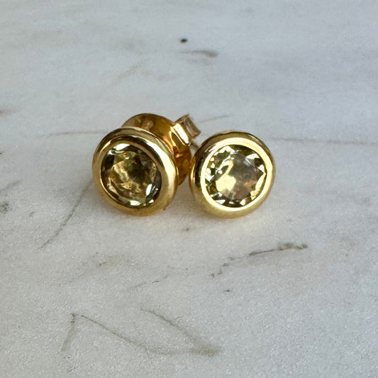 aros citrino vermeil