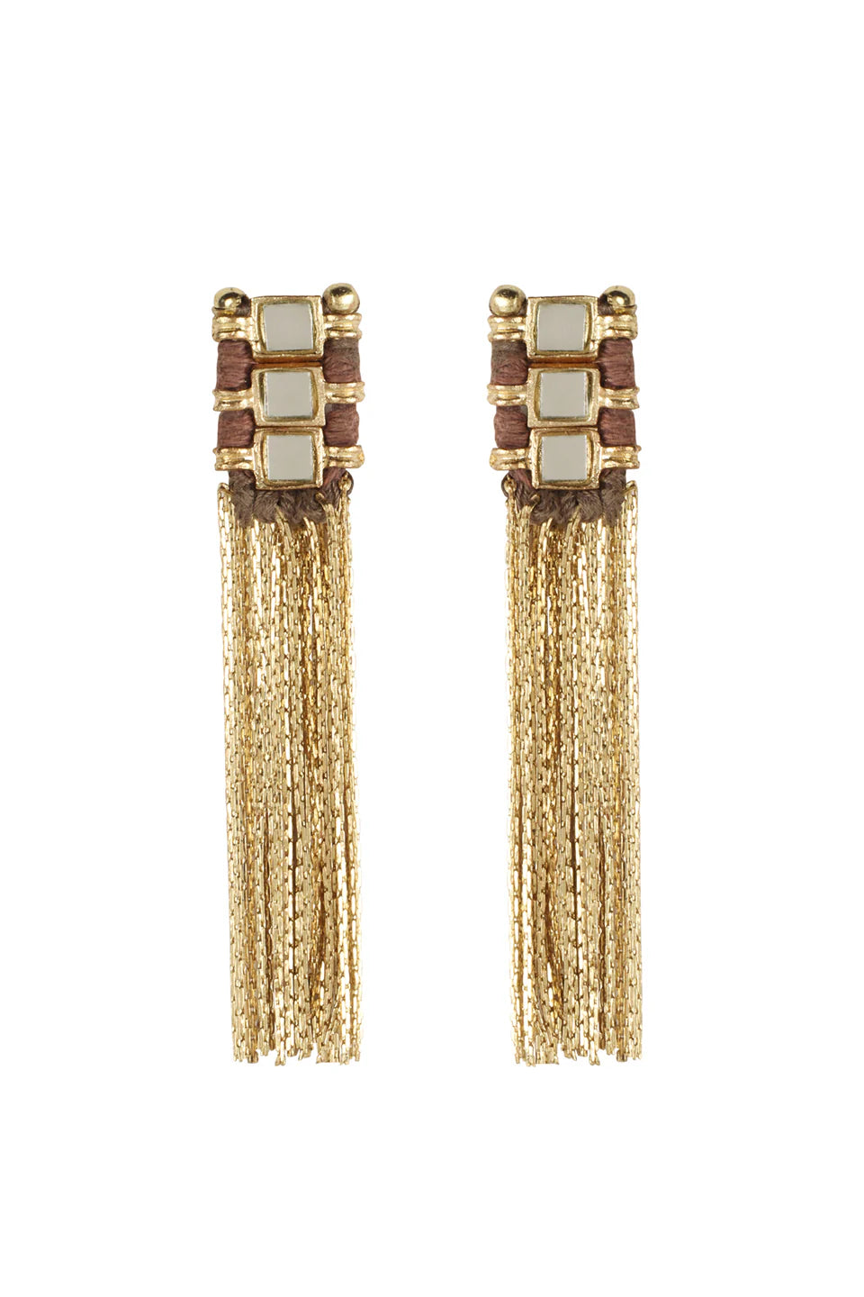 aros artesanales hechos en india largos