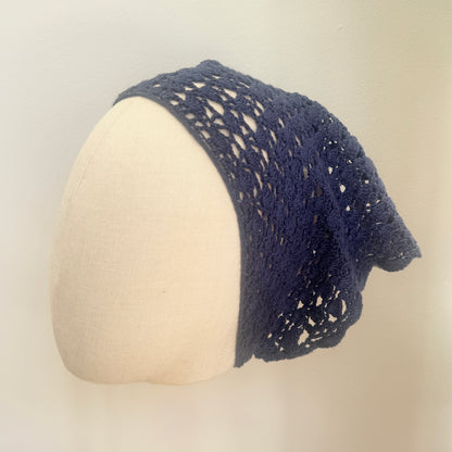 cintillo o bandana tejida azul degradé Trovare hecha en India 