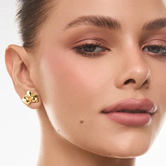 Aros Mini Orquídea Gold