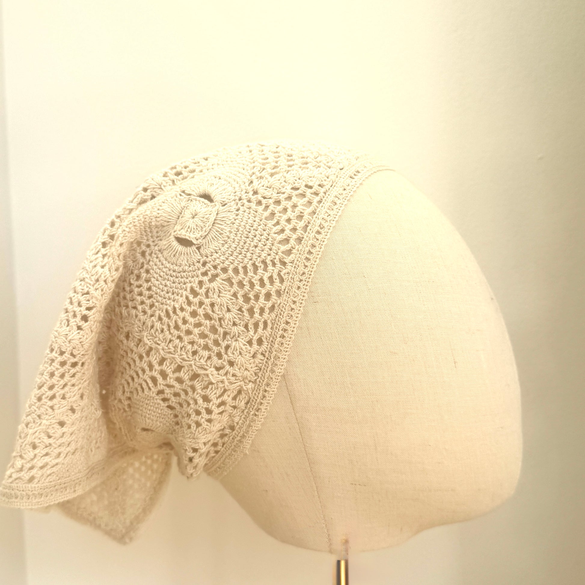 cintillo pelo tipo bandana tejidon