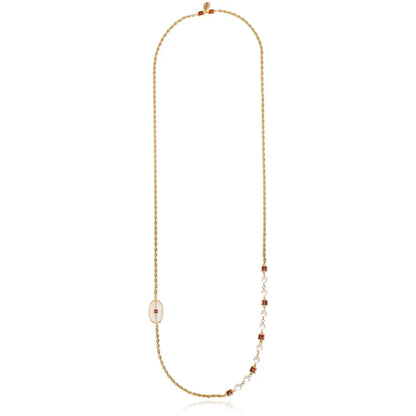 Mini Inspire Necklace dorado con madre perla – Trovare Chile
