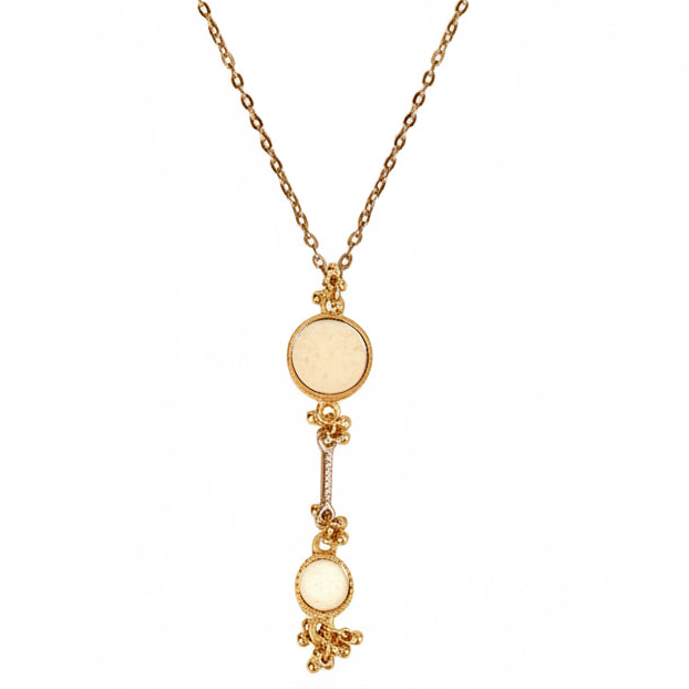 Collar Round Mirrow - Collar artesanal