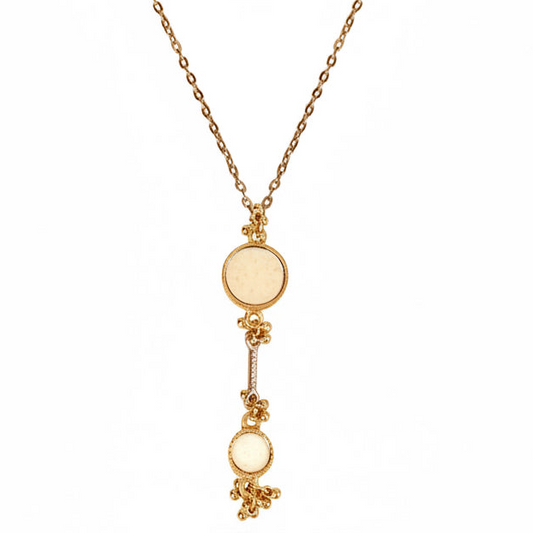 Collar Round Mirrow - Collar artesanal