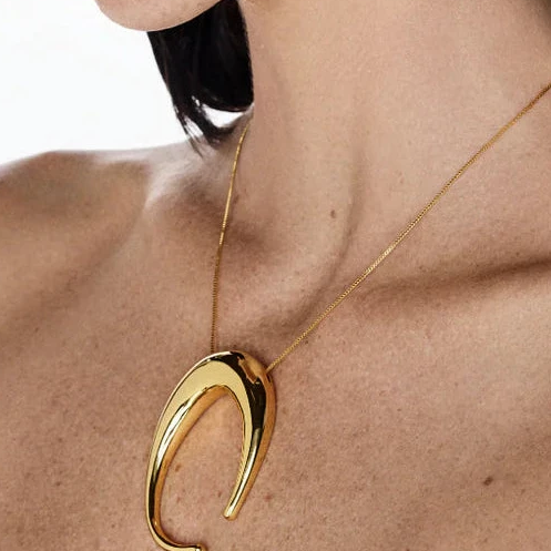 Collar Savia Gold Yellow baño de oro – Anna Prata | Trovare Chile